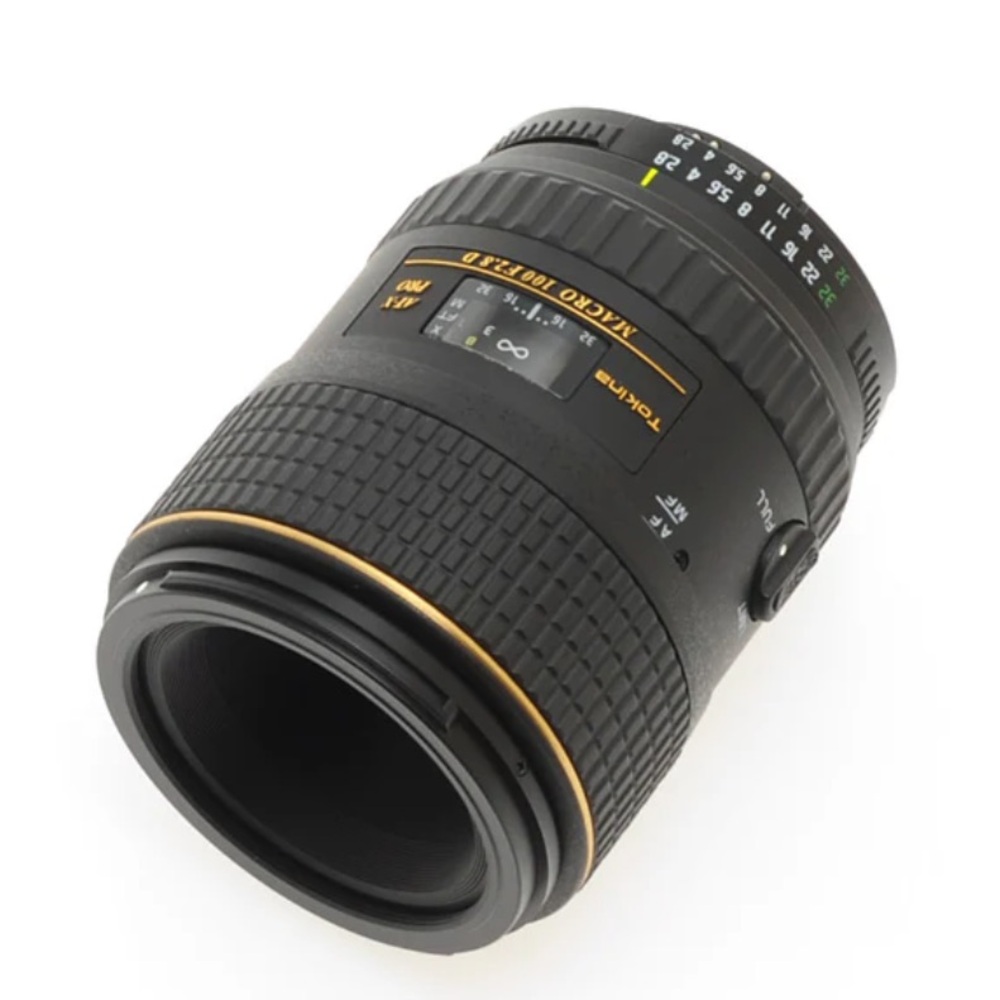 Tokina AT-X Pro 100mm f2.8 D Macro Lens for Nikon AF-D